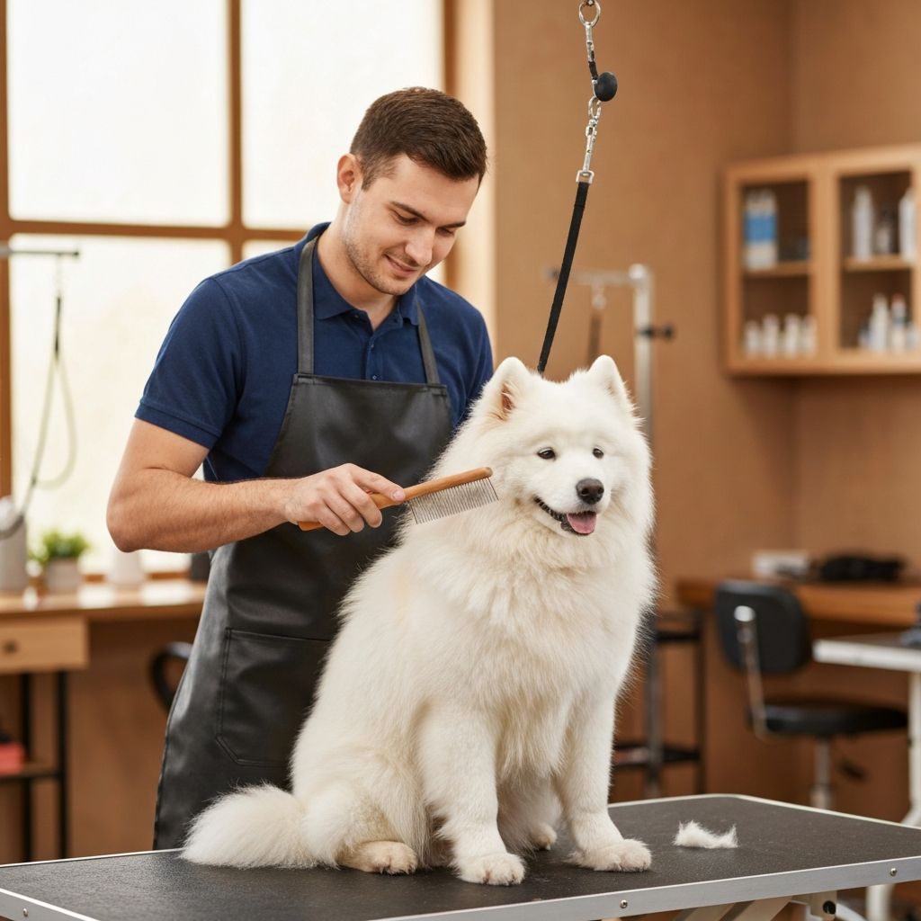 Professional de-shedding treatment for dogs